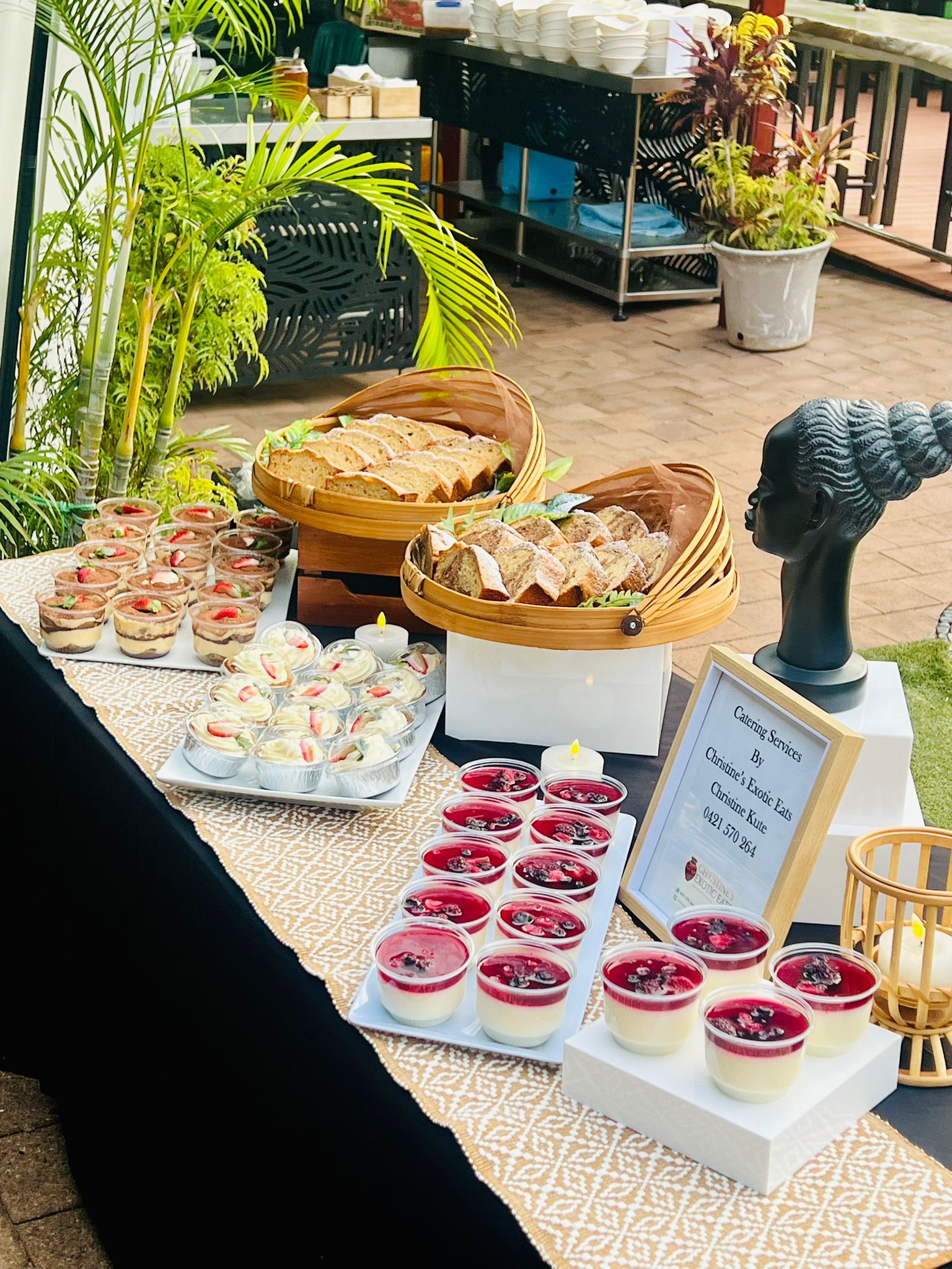 Christine's Exotic Eats catering