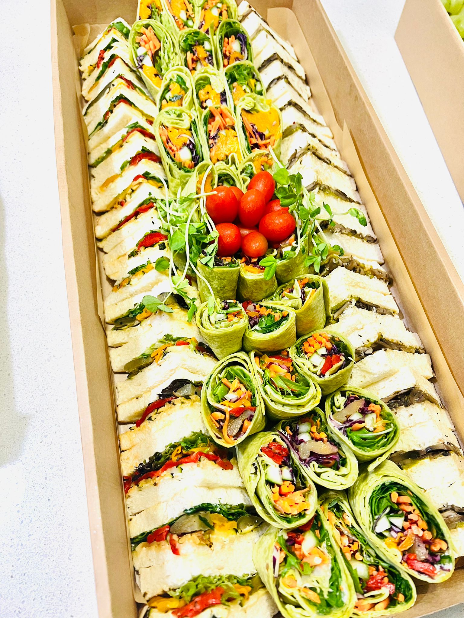 Extra Large Sandwich and Wrap Box